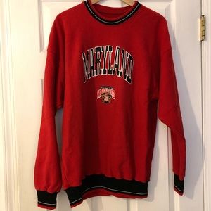 Maryland Sweatshirt Terps Crewneck